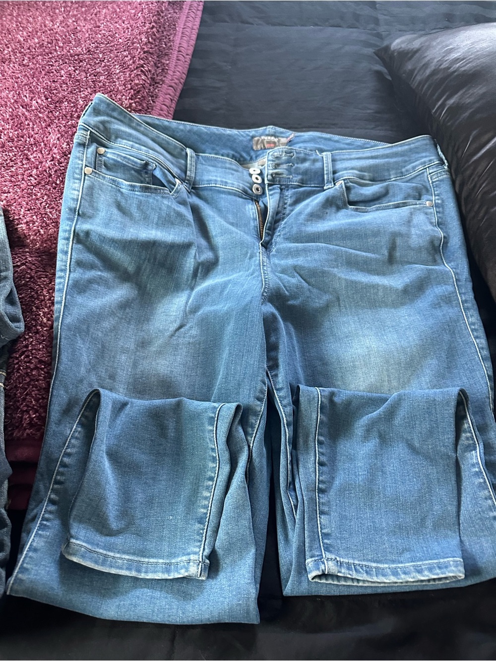 torrid Women's Light Blue Boot Cut Jeans